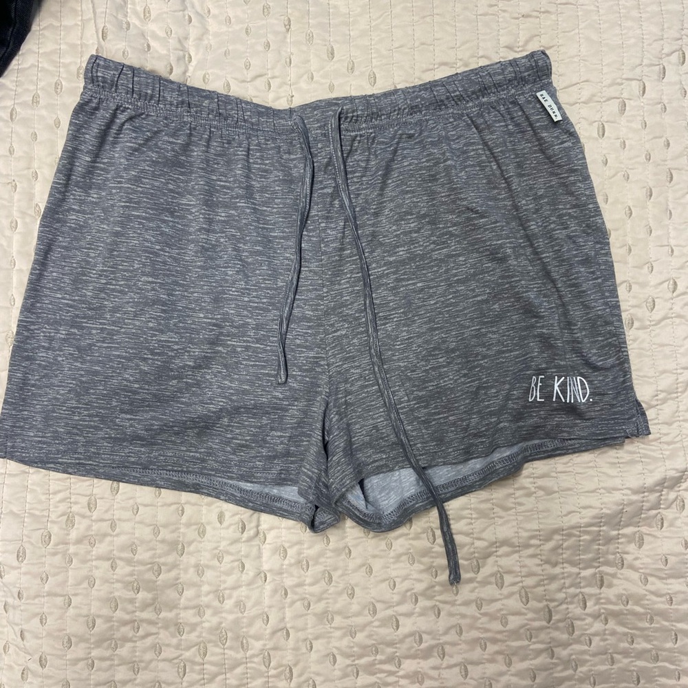 Gray Women's Pajama Shorts